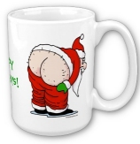 Rude Santa Mug